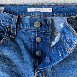 Levi Wedgie Skinny Jeans